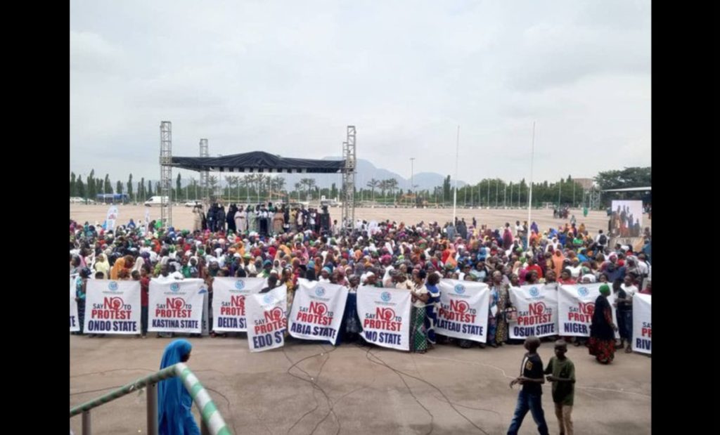 Nigerian protest